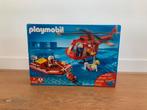 Playmobil reddingsboot en helikopter 4428, Kinderen en Baby's, Speelgoed | Playmobil, Ophalen, Gebruikt