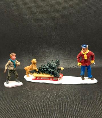 Lemax bringing home the tree beschikbaar voor biedingen