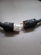 NAT audio Black Reference powercord power cable 1,9 mt, Audio, Tv en Foto, Audiokabels en Televisiekabels, Ophalen of Verzenden