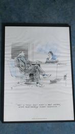 Ingelijste Peter van Straaten print - 1993, Ophalen of Verzenden, Overige figuren, Gebruikt, Plaatje, Poster of Sticker