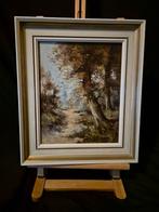 Boslandschap, Antiek en Kunst, Ophalen of Verzenden