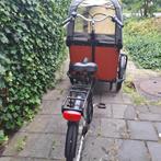Gebruikte bakfiets met huif, Fietsen en Brommers, Fietsen | Bakfietsen, Gebruikt, Huif, 2 kinderen, Ophalen