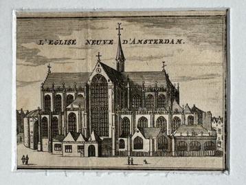 1711 Amsterdam Nieuwe kerk - 300+ jaar oud beschikbaar voor biedingen