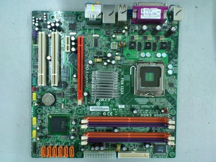 5 moederborden en met zonder CPU 13-12, Computers en Software, Moederborden, Gebruikt, Ophalen of Verzenden