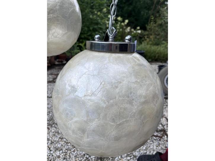 042. Design lampen echte schelpen, Huis en Inrichting, Lampen | Losse lampen, Ophalen of Verzenden