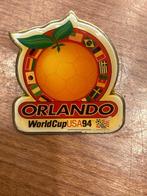 pin WK voetbal 1994 Orlando, Verzamelen, Ophalen of Verzenden, Zo goed als nieuw, Overige sporten, Overige typen