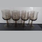Vintage LUMINARC Arcoroc rookglas 4 port wijn glazen, Glas of Glazen, Ophalen of Verzenden, Overige stijlen, Glas