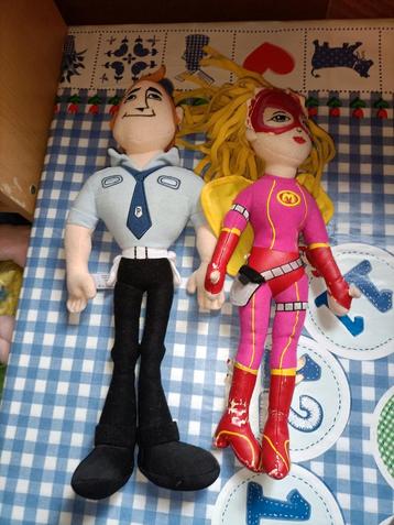 Mega Toby knuffel 39 cm  en Mega Mindy knuffel 35 cm  * beschikbaar voor biedingen