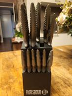 Messenset Professional XL - Nieuwstaat!, Ophalen, Zo goed als nieuw, Rvs of Chroom, Bestekset
