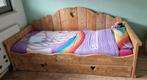 Steigerhout bed met lade, Kinderen en Baby's, Kinderkamer | Bedden, Matras, Zo goed als nieuw, 85 tot 100 cm, Ophalen