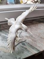 Reiger van porselein, Ophalen of Verzenden, Zo goed als nieuw, Vogel, Beeldje of Figuurtje