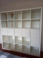 IKEA Vakkenkast 5x5 met deuren en ladeblok, Ophalen, 25 tot 50 cm, Minder dan 100 cm