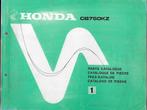 Honda CB750 KZ Parts List (4556z), Motoren, Verzenden, Honda