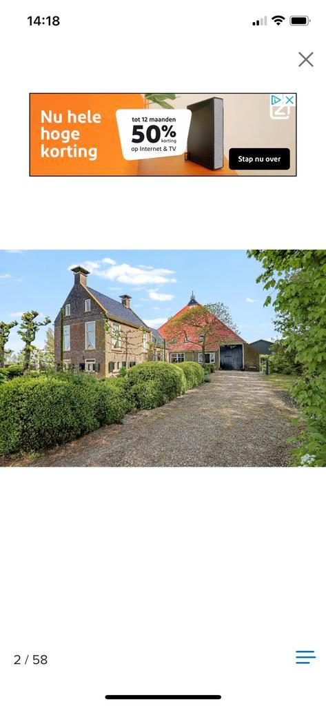 Boerderij met optioneel extra land te koop, Huizen en Kamers, Huizen te koop, Friesland, 200 tot 500 m², Woning met bedrijfsruimte