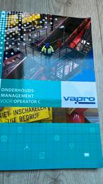 Vapro onderhoudsmanagement operator c, Ophalen of Verzenden, Zo goed als nieuw