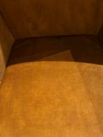 Draaifauteuil Siate velvet oker geel luxe stoel zwarte poot, Ophalen, Nieuw, Stof