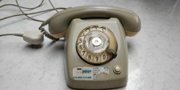 Oude draait telefoon toestel T65
