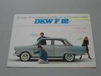 AU 047 DKW F12, folder, Ophalen of Verzenden, Zo goed als nieuw, Overige merken