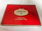 Sigaretten blik. Craven "A" Cigarettes., Verzamelen, Blikken, Overige merken, Overige, Ophalen of Verzenden, Zo goed als nieuw
