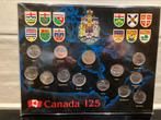 Canada 125 jaar muntenset mint conditie, Postzegels en Munten, Munten | Amerika, Ophalen, Setje