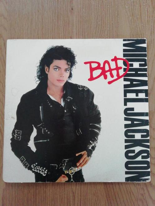 Michael Jackson - Bad LP, Cd's en Dvd's, Vinyl | Pop, Gebruikt, 1980 tot 2000, 12 inch, Ophalen
