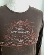 Ralph Lauren top maat XS, Kleding | Dames, Tops, Bruin, Ophalen of Verzenden, Zo goed als nieuw, Lange mouw