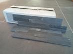 Steenstrips van zwart leisteen - 30 stuks v. 10 x 40 cm, Ophalen, Overige materialen, Wandtegels, Minder dan 20 cm