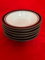 Hornsea Contrast, 6 schaaltjes Lancaster Vitramic (ca.16cm), Huis en Inrichting, Ophalen of Verzenden, Zo goed als nieuw, Overige stijlen