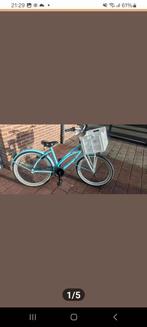 Mooie blauwe meisje fiets met mand 24inch, Fietsen en Brommers, Fietsen | Meisjes, Ophalen of Verzenden, Zo goed als nieuw, 24 inch