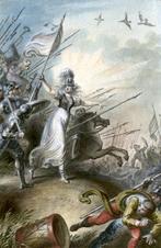 J H Ramberg vroegste schilderij Schiller’s Jeanne d’Arc 1810, Antiek en Kunst, Kunst | Schilderijen | Klassiek, Verzenden