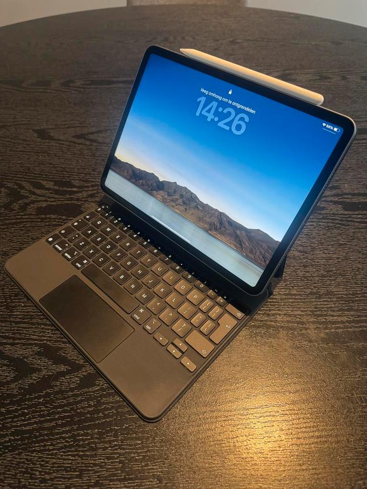Apple iPad Pro 11 inch M2 128GB - Zo goed als nieuw (2024), Computers en Software, Apple iPads, Zo goed als nieuw, Apple iPad Pro