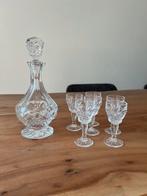 Kristallen likeurset 24% PbO, Antiek en Kunst, Antiek | Glas en Kristal, Ophalen of Verzenden