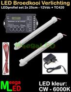 LED profiel strip TC420 SET 2x 25cm Broedkooi Kweekkooi, Dieren en Toebehoren, Ophalen of Verzenden, Nieuw, Aluminium, Broedkooi of Kweekkooi