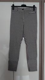 Geruite stretch broek van Primark, Primark, Wit, Ophalen of Verzenden, Zo goed als nieuw