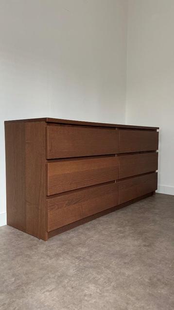 IKEA MALM ladekast met 6 laden beschikbaar voor biedingen