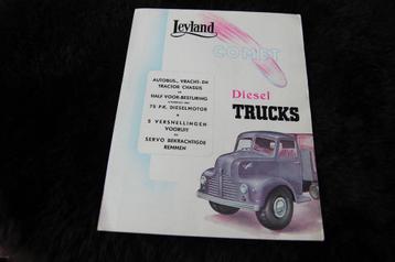 Leyland Comet Diesel trucks brochure beschikbaar voor biedingen