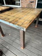 Eet tafel steenschot, Huis en Inrichting, Tafels | Eettafels, Ophalen, 100 tot 150 cm, 50 tot 100 cm, Zo goed als nieuw