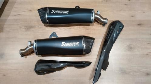 Akrapovic dempers.(Titanium/carbon) Hayabusa gen 3 GSX1300R, Motoren, Onderdelen | Suzuki, Nieuw, Ophalen of Verzenden