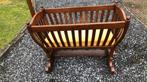 Babywieg van massief eiken, Kinderen en Baby's, Ophalen, Gebruikt, Stoel(en)