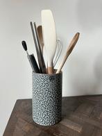 Herman den Blijker Bestekpot Glazuur, Huis en Inrichting, Keuken | Keukenbenodigdheden, Ophalen of Verzenden, Nieuw