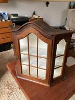 Vintage Vitrine kast, Huis en Inrichting, Kasten | Vitrinekasten, Ophalen, 50 tot 100 cm, Zo goed als nieuw, Minder dan 25 cm