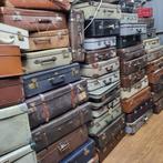 Te koop Oude vintage Koffers , brocante, ouderwetse koffers, Sieraden, Tassen en Uiterlijk, Koffers, Ophalen, Gebruikt, Leer