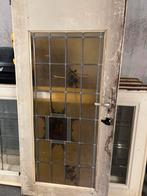 Glas in lood deur, Doe-het-zelf en Verbouw, Glas en Ramen, Ophalen, Minder dan 80 cm, Glas in lood, 160 cm of meer