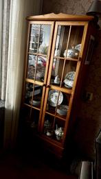 Vitrinekast – 190x70x47 – in nette staat, Ophalen, 50 tot 100 cm, Zo goed als nieuw, Met lade(s)