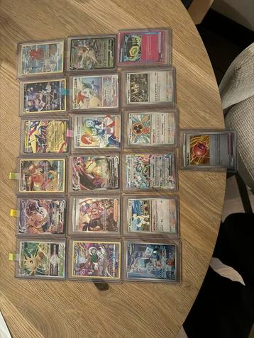 Diverse pokemon kaartjes beschikbaar voor biedingen