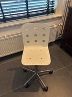 Ikea kinder bureau stoelen 2x, Huis en Inrichting, Bureaustoelen, Ophalen, Gebruikt, Wit, Bureaustoel