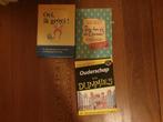 Boeken voor ouders, ouderschap voor dummy's, Boeken, Ophalen of Verzenden, Gelezen