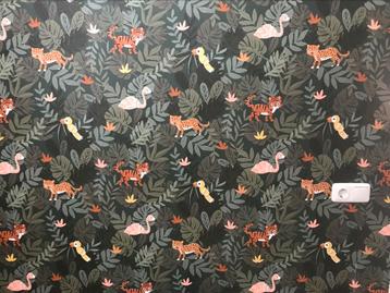Behang kinderkamer Jungle beschikbaar voor biedingen