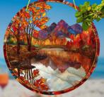 Raamhanger Bergen in herfstkleur, Tuin en Terras, Tuinwanddecoratie, Ophalen of Verzenden, Nieuw