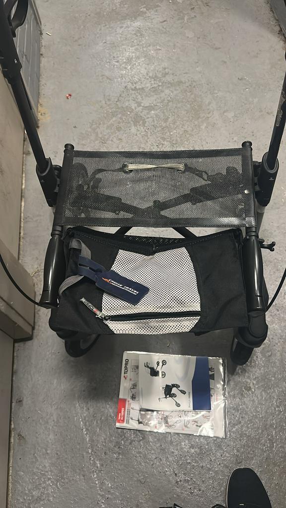 Prima topro rollator, Diversen, Rollators, Zo goed als nieuw, Lichtgewicht, Opvouwbaar, Ophalen